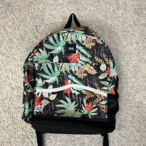Vans Crayola Construct Backpack Multicolor Floral Print 2022 Edition School Bag